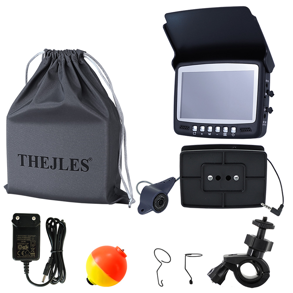 Fishing Depth Finder - Câmera de pesca subaquática ips de