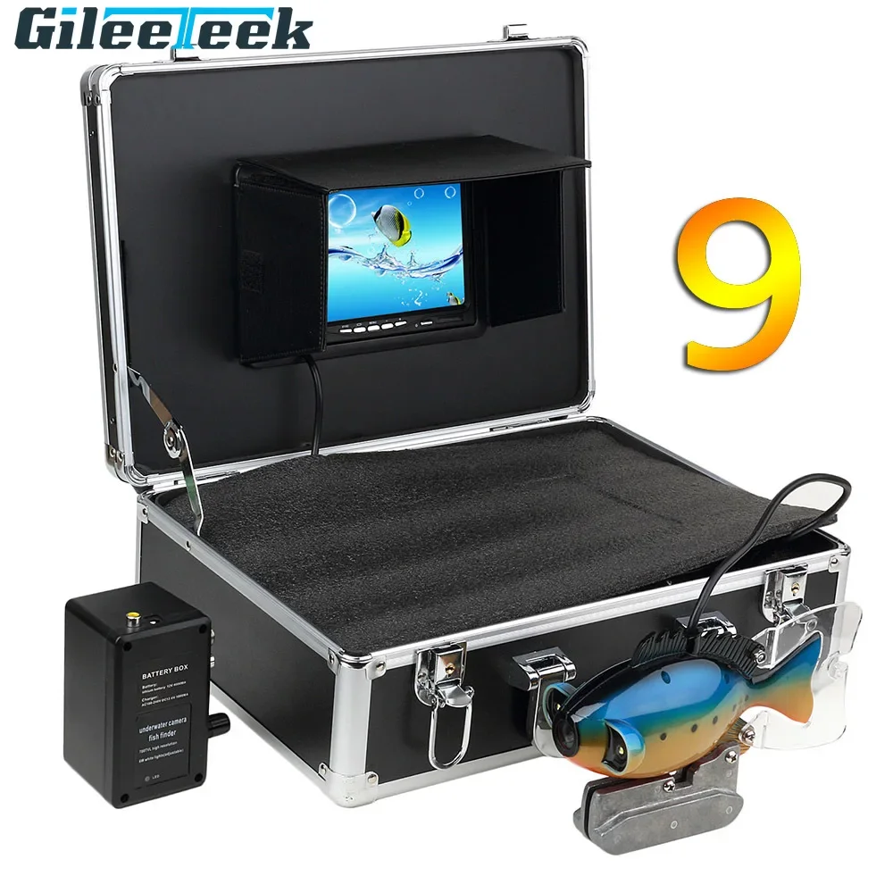 Fish Finder Portable - SY801 Sistema de monitoramento subaquático totalmente
