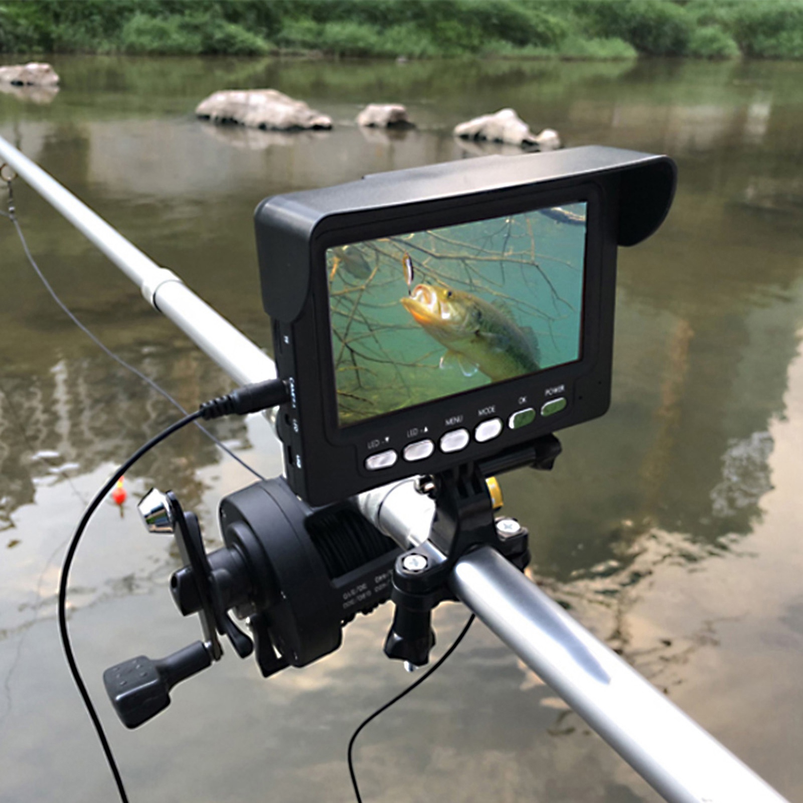 Fish Finder Portable - Portátil subaquática Visual Fish Finder Camera