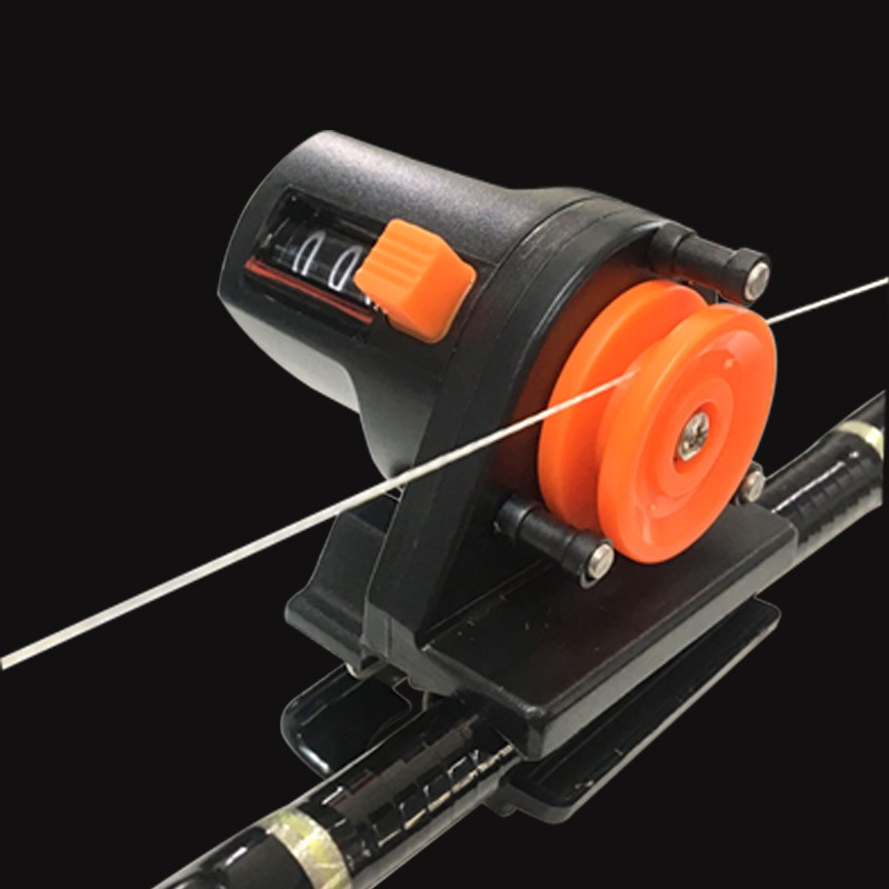 Fish Finder Transducer - Contador de linha de pesca 0-999m,