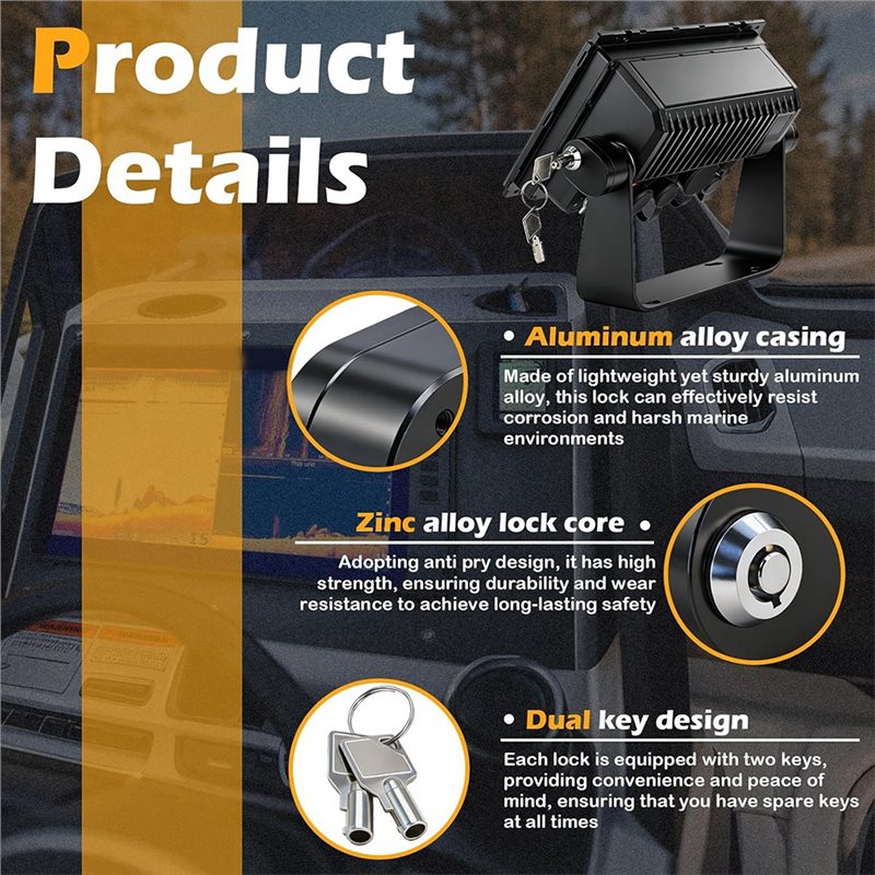 Trava para Localizador de Peix - Fish Finder Mount avaliação e preço