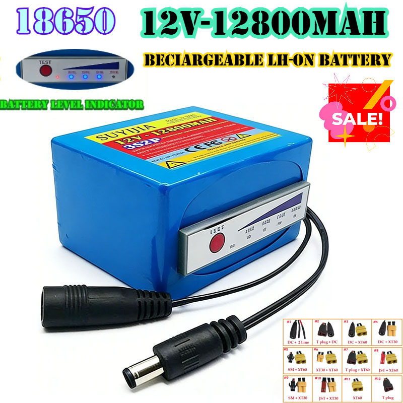 Bateria de Lítio 18650 3s2p 12 - Fish Finder Portable avaliação e preço