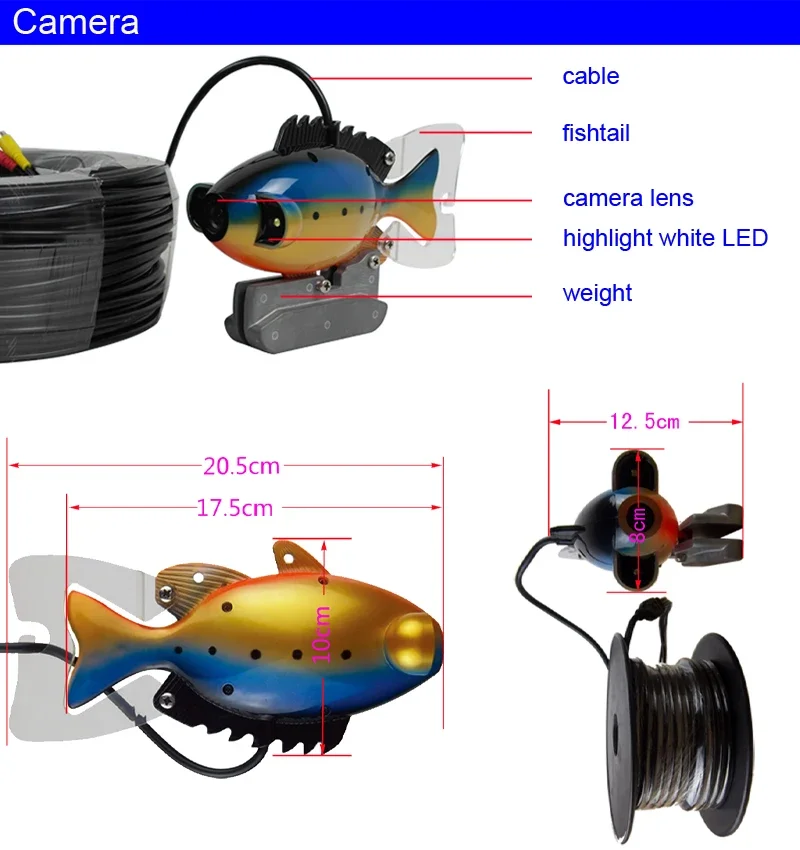 SY801 Sistema de monitoramento - Fish Finder Portable avaliação e preço