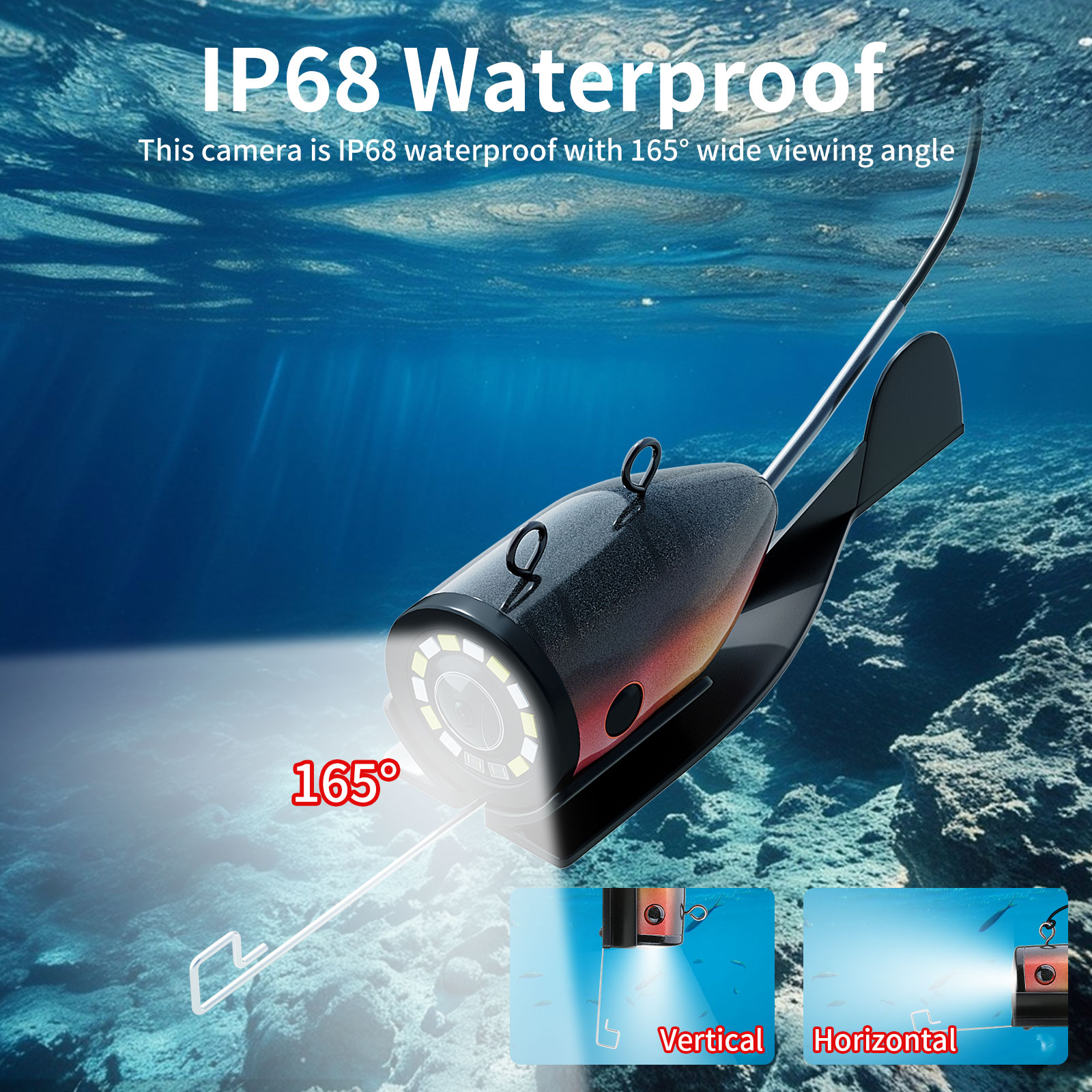 Câmera de Pesca Subaquática -  - Fish Finder Battery avaliação e preço