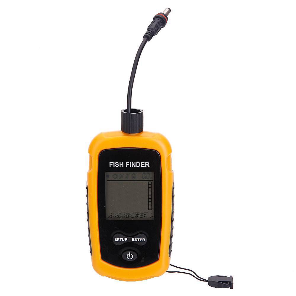 Sonda de Pesca Portátil com Al - Fish Finder Portable avaliação e preço