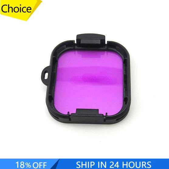 Filtro de mergulho roxo origin - Underwater Camera avaliação e preço