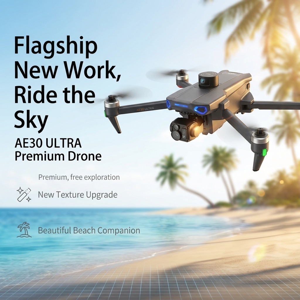 NOVO Drone AE30 Ultra com GPS, - Fishing Camera avaliação e preço